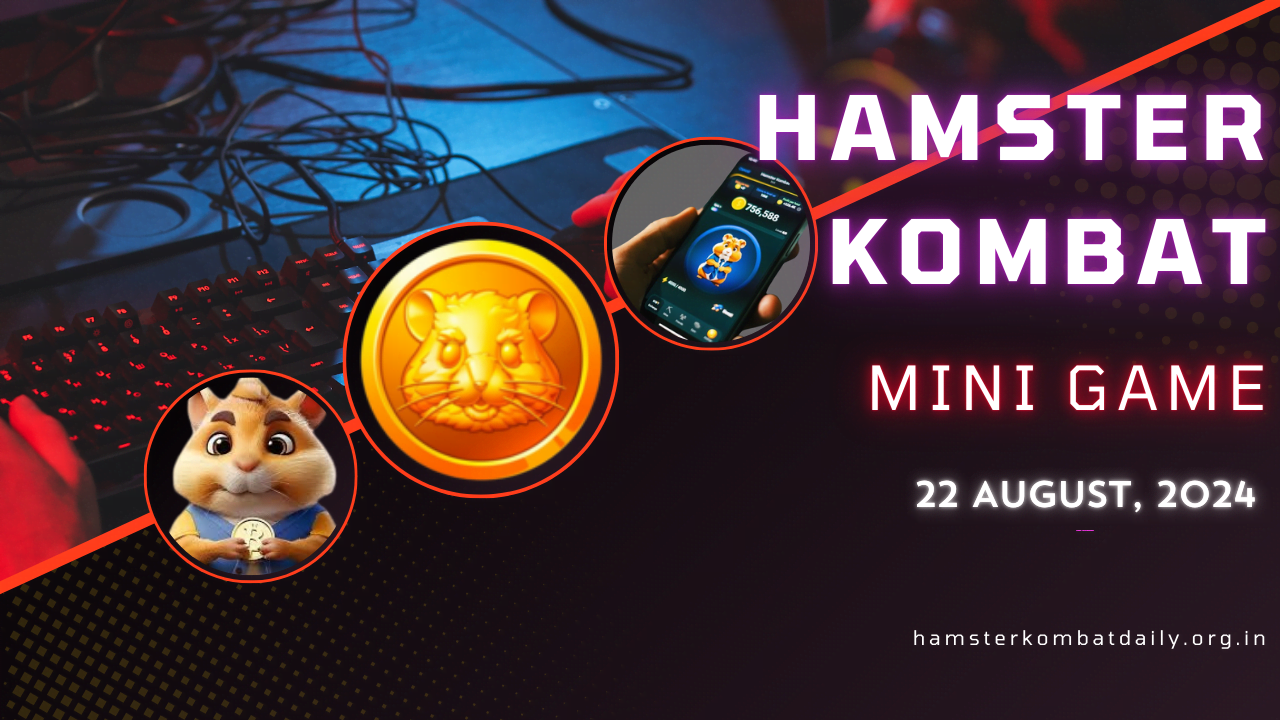 Hamster Kombat Mini Game 22 August