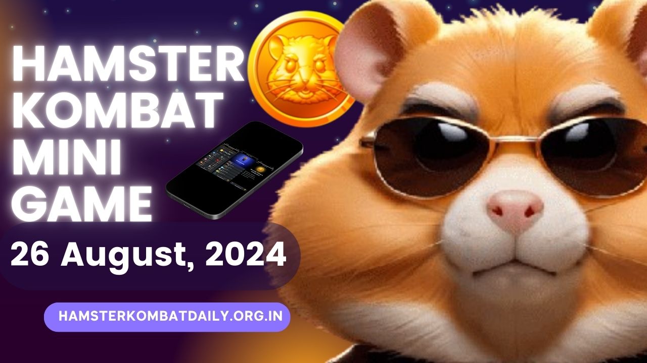 Hamster Kombat Mini Game 26 August