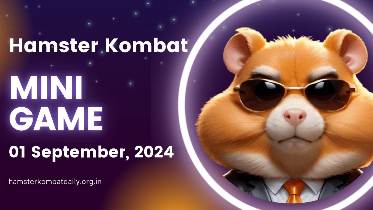 Hamster Kombat Mini Game 1 September