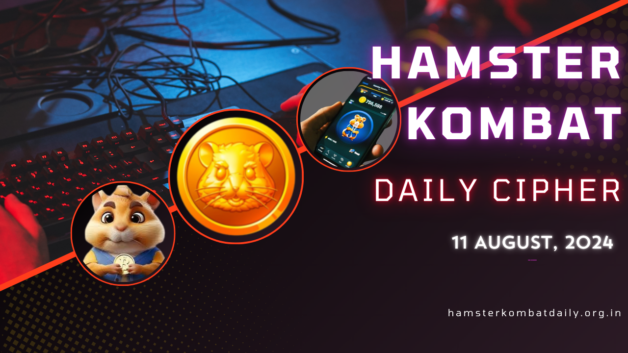 Hamster Kombat Daily Cipher August 11