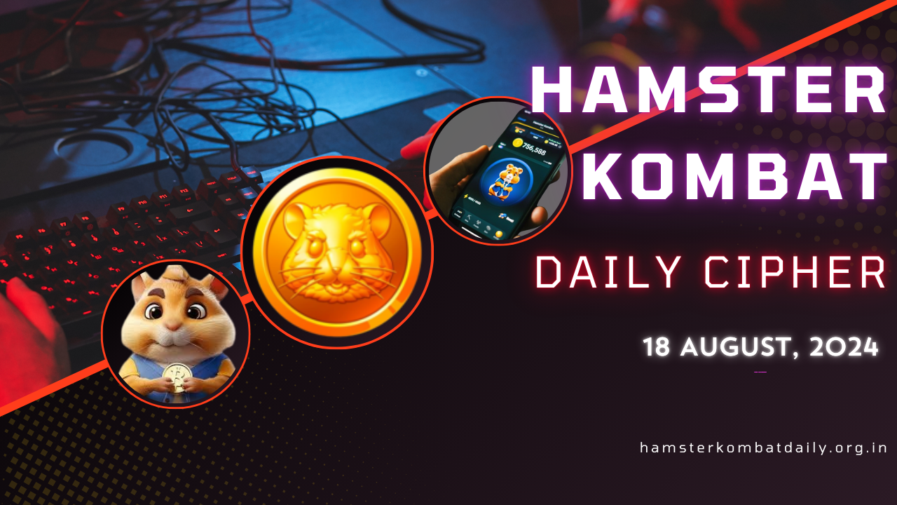 Hamster Kombat Daily Cipher 18 August