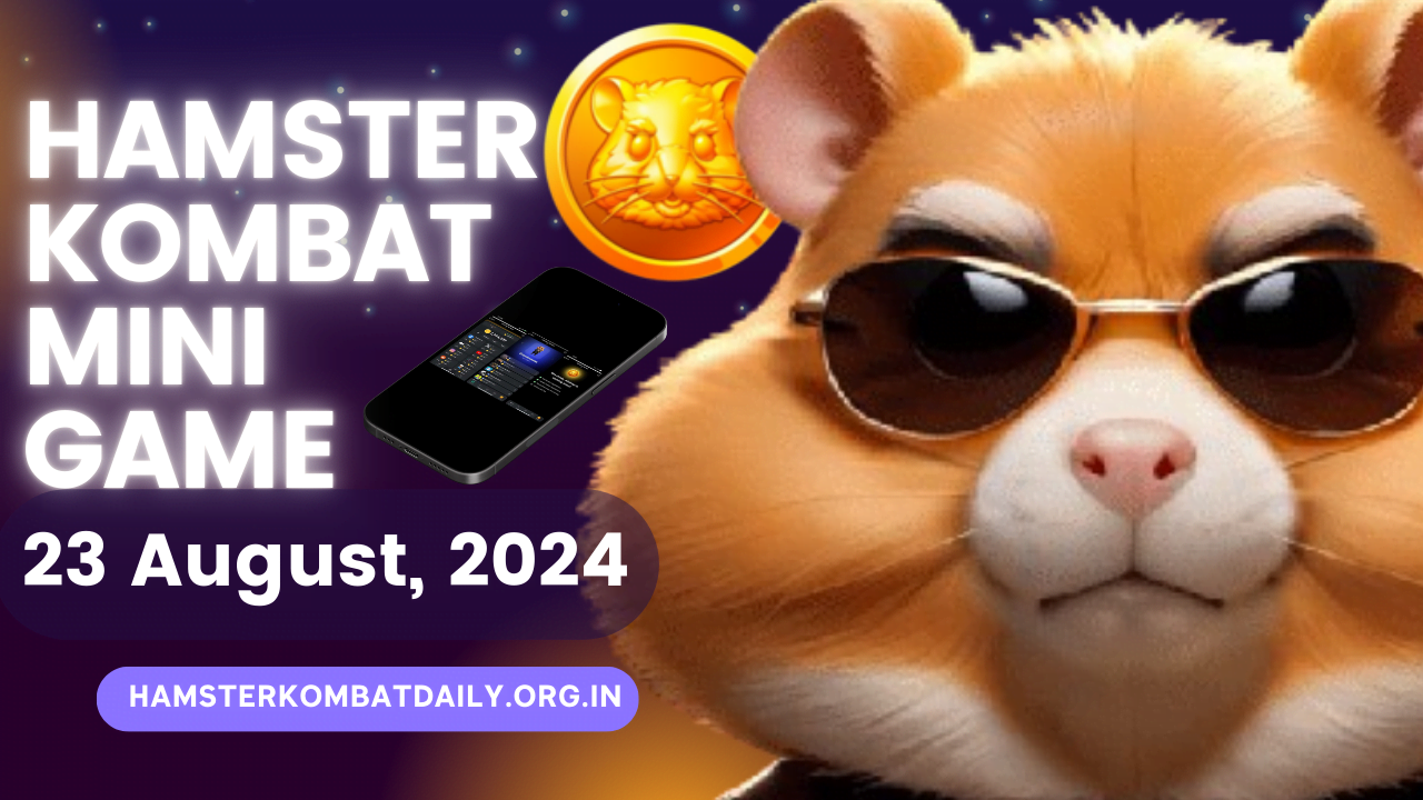 Hamster Kombat Mini Game 23 August