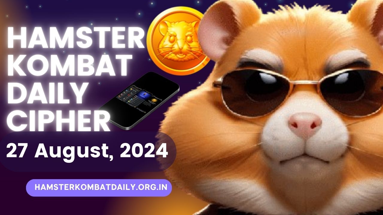 Hamster kombat Daily Cipher 27 August