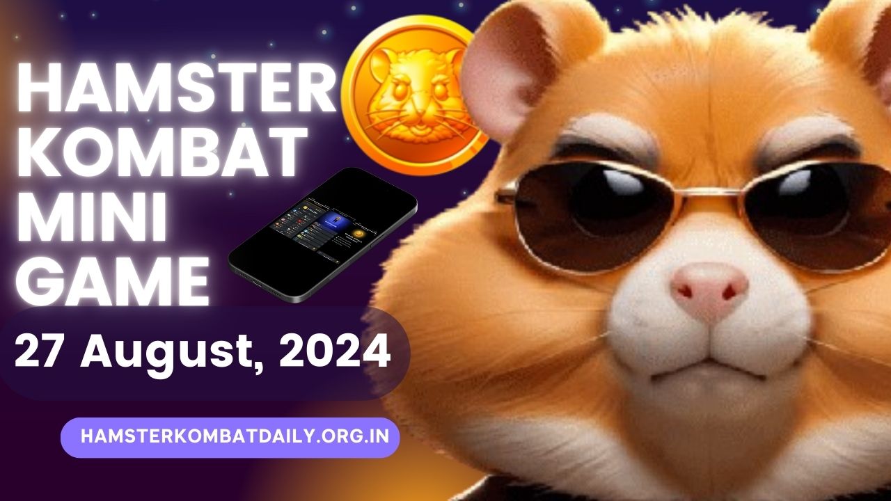 Hamster Kombat Mini Game 27 August, 2024: