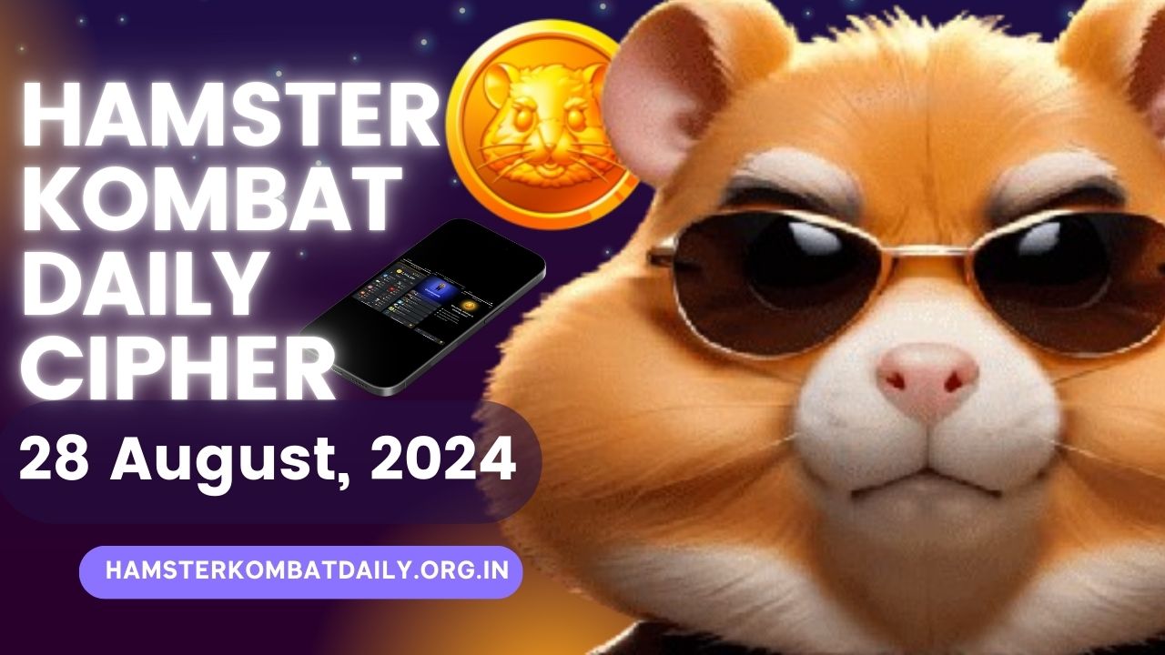 Hamster Kombat Daily Cipher 28 August: