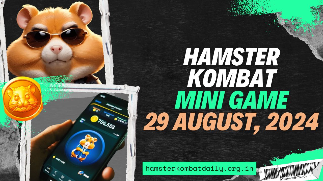 hamster kombat mini game 29 august