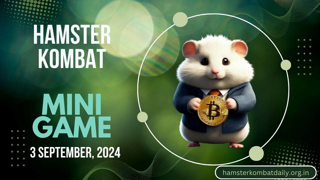 Hamster Kombat Mini Game 3 September